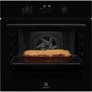 Forno elétrico de encastrar Electrolux LOF6P16Z, 71 L, autolimpeza por pirólise, SoftClosing, preto