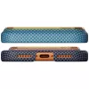 Capa PITAKA Edge California Dream 04 Sunset para iPhone 17 Pro Max – parte traseira ultrafina em fibra de aramida com MagSafe