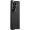 Capa PITAKA Edge para Samsung Galaxy Z Fold 8 Ultra – capa protetora em fibra de aramida, preto/cinzento (Overture Black)