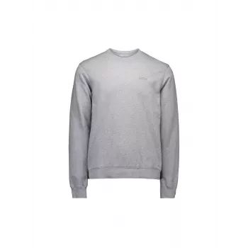Sweatshirt POC Crew Uranium Black - unissexo, algodão biológico, corte regular