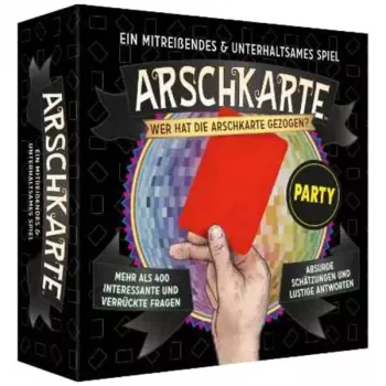 PEGASUS Arschkarte - Quem fica a perder? Jogo de cartas Party Edition