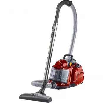 AEG LX7-2-CR-A Aspirador ciclónico sem saco, 750 W, vermelho chili/preto