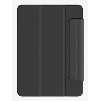 Pomologic BookCover capa para iPad Pro 11 (2024) M4 – folio preto com suporte, função dormir/acordar, suporte para Apple Pencil