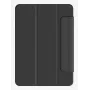 Pomologic BookCover capa para iPad Pro 11 (2024) M4 – folio preto com suporte, função dormir/acordar, suporte para Apple Pencil