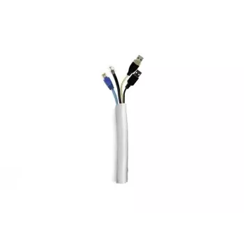 MB espiral para cabos auto-enrolável 25mm prateado 25m