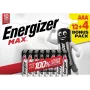 Pilhas alcalinas Energizer Max Micro AAA 1,5 V, pack de 16 (E303341000)