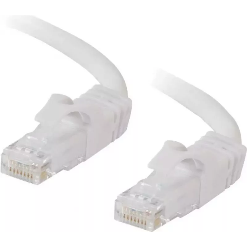 Cabo patch Ethernet UTP Cat6 PVC sem engate branco Cables To Go 2 m