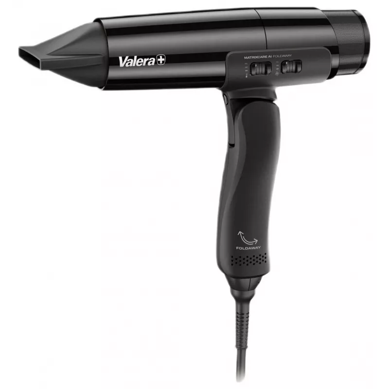 Secador de cabelo Valera MatrixCare AI Fold-Away 1800W preto