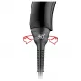 Secador de cabelo Valera MatrixCare AI dobrável vermelho 1800W