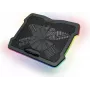 Base de arrefecimento para portátil Antec HyperFlow RGB para portáteis até 17,3 polegadas com duas ventoinhas de 140 mm