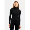 Camisola térmica ODLO Merino 200 mulher - preto, XS