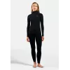 Camisola térmica ODLO Merino 200 mulher - preto, XS