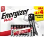 Energizer Max Pilhas alcalinas AAA, 1,5 V, embalagem de 8 (4+4)