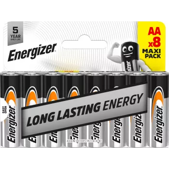 Pilhas alcalinas Energizer Everyday AA/LR6 (DHP8)