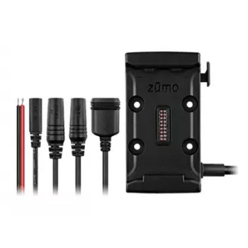 Suporte para mota Garmin para zumo 590LM e 595LM com cabo de alimentação sem terminais