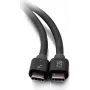 Cabo C2G 2,5 pés Thunderbolt 4 USB-C - 40Gbps, 100W PD, 8K, preto