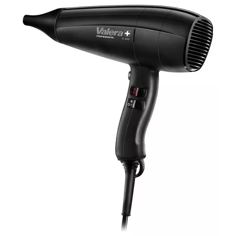 Secador de cabelo Valera Swiss Light SL 3200 preto 1800 W Ionic Cool Shot 2 concentradores
