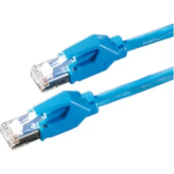 Cabo de patch Draka UC600 SS27 Cat.6 S/FTP, RJ-45, azul, 10 m (21.05.2104)