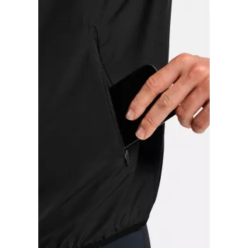 Casaco de corrida Odlo Essential Light homem preto M