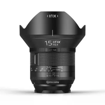 Irix 15mm f/2.4 Firefly grande angular de focal fixa para Nikon F