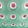 Guzzini Le Murrine conjunto de 2 taças 12 cm verde matcha/branco/mauve