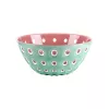 Guzzini Le Murrine travessa 25 cm verde matcha/branco/mauve
