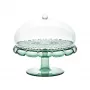 Guzzini Vanity suporte para bolo com tampa verde matcha