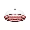 Guzzini Vanity Suporte para bolo com tampa, Mauve
