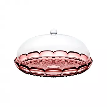 Guzzini Vanity Suporte para bolo com tampa, Mauve