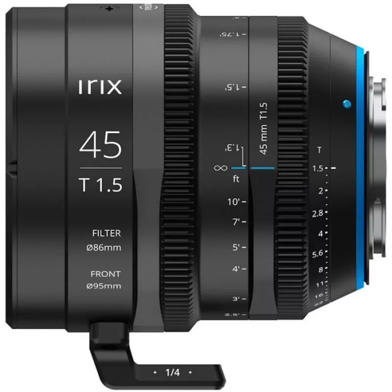 Objetiva Irix Cine 45mm T1.5 Canon RF imperial Cine