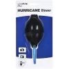 Lenspen HB-1 Soprador de ar para limpeza ótica, bola de silicone, bico resistente a riscos, preto com ponta vermelha