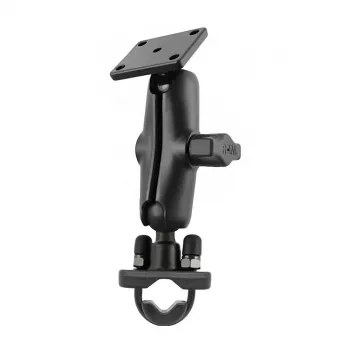 RAM MOUNTS RAM-B-149Z-347U Suporte com abraçadeira em U com base de esfera de 1 polegada para tubos e guiadores