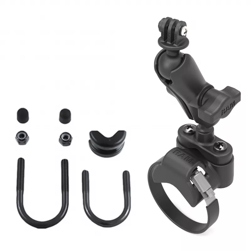 RAM MOUNTS UNPK RAM Suporte de calha para ATV/UTV para câmara GoPro