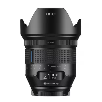 Objetiva grande angular de distância focal fixa Irix 21mm f/1.4 Dragonfly para Nikon F