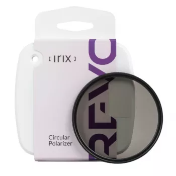 Filtro de polarização circular Irix Edge Revo 40,5mm - Aro fino em alumínio, vidro ótico superendurecido, revestimento antirreflexo de 16 camadas, hidrofóbico, oleofóbico, resistente a riscos