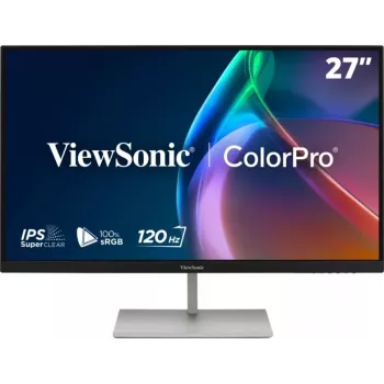 Monitor profissional ViewSonic VP2766-2K 27 polegadas QHD IPS com USB-C 65W, KVM, calibração de hardware