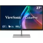 Monitor profissional ViewSonic VP2766-2K 27 polegadas QHD IPS com USB-C 65W, KVM, calibração de hardware