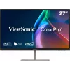Monitor profissional ViewSonic VP2766-2K 27 polegadas QHD IPS com USB-C 65W, KVM, calibração de hardware