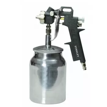 STANLEY 151093XSTN Pistola de pintura com copo de sucção, bico de 1,4 mm e copo de 1000 ml
