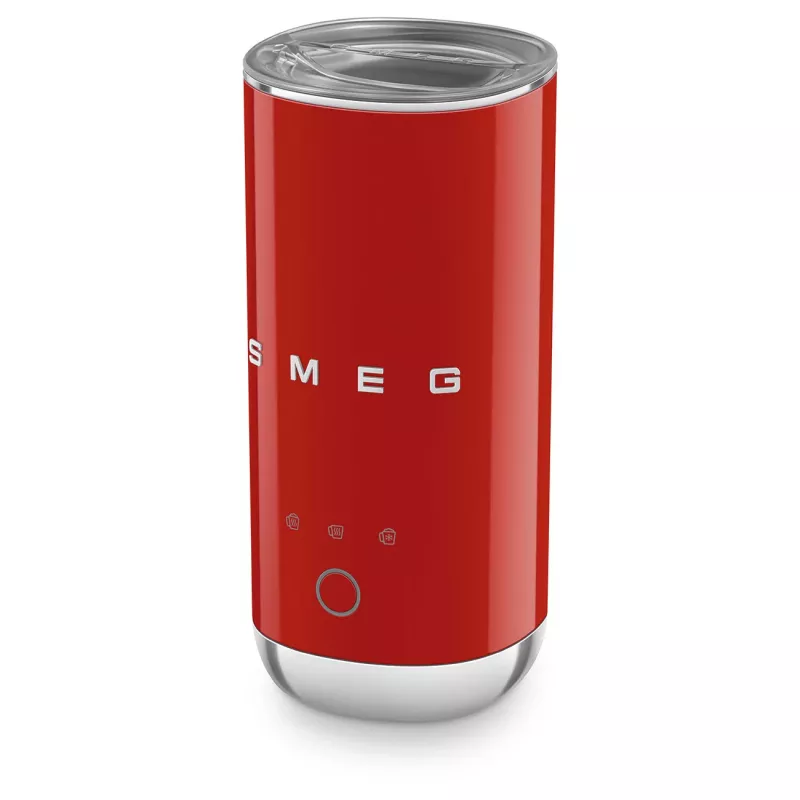 Smeg MFF02RDEU Espumador de leite 50's Style Vermelho