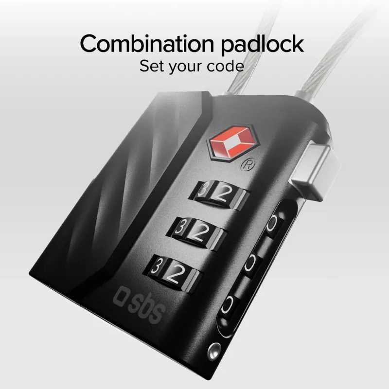 SBS cadeado de bagagem com FindMy (TEFINDLOCK)