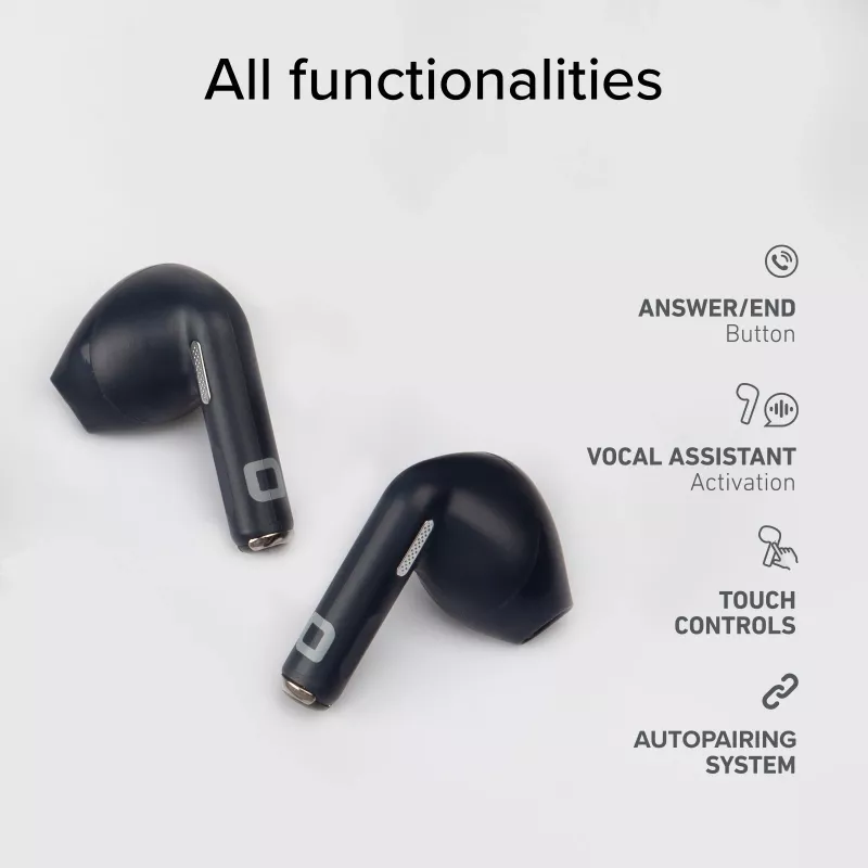 SBS Go Pods auriculares sem fios TWS, azul-escuro (TEEARTWSGOPODSG)