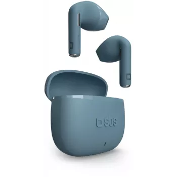SBS Go Pods auriculares sem fios TWS, azul-petróleo (TEEARTWSGOPODSP)