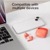 SBS TEEARTWSGOPODSR Auscultadores True Wireless Stereo com estojo de carregamento, Bluetooth 5.0, Touch Control, Vermelho