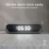 SBS despertador com carregador sem fios de 15 W (TEWIRCLOCK)