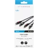 Vivanco cabo de áudio 2xRCA para 2xRCA 1,5 m (VVA2RCA15MMK)