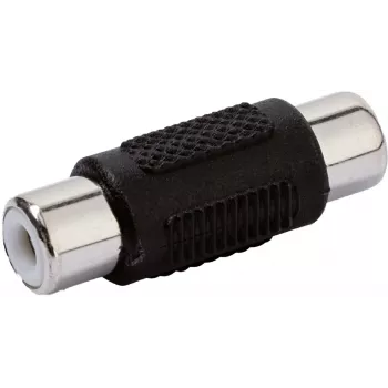 Adaptador de áudio Vivanco RCA para RCA (VVAADAPRCAFF)