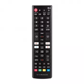 Vivanco VVREMOTELGK Comando universal para televisores LG - Preto