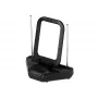 Antena interior Vivanco VVTVANTLCIRCLE DVB-T/T2 ativa com amplificação de 28 dB, preta
