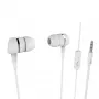 Vivanco Smartsound auriculares intra-auriculares com microfone, branco (VVEARSMARTW)